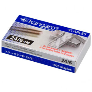 LOT DE 10 BOITES DE 1000 AGRAFES KANGARO 24/6